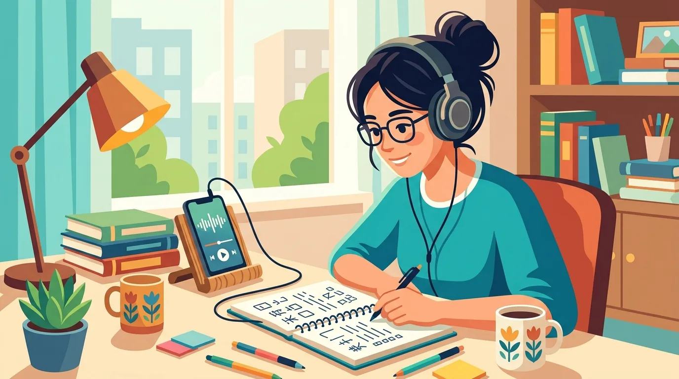 Luyện nghe tiếng Trung qua podcast miễn phí cho người mới bắt đầu HSK 1-2