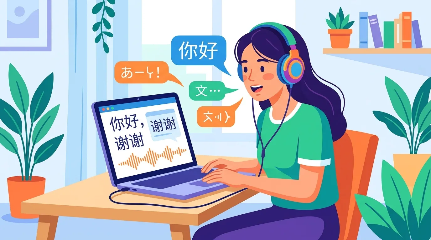Kỹ thuật shadowing luyện nghe tiếng Trung chủ động hiệu quả