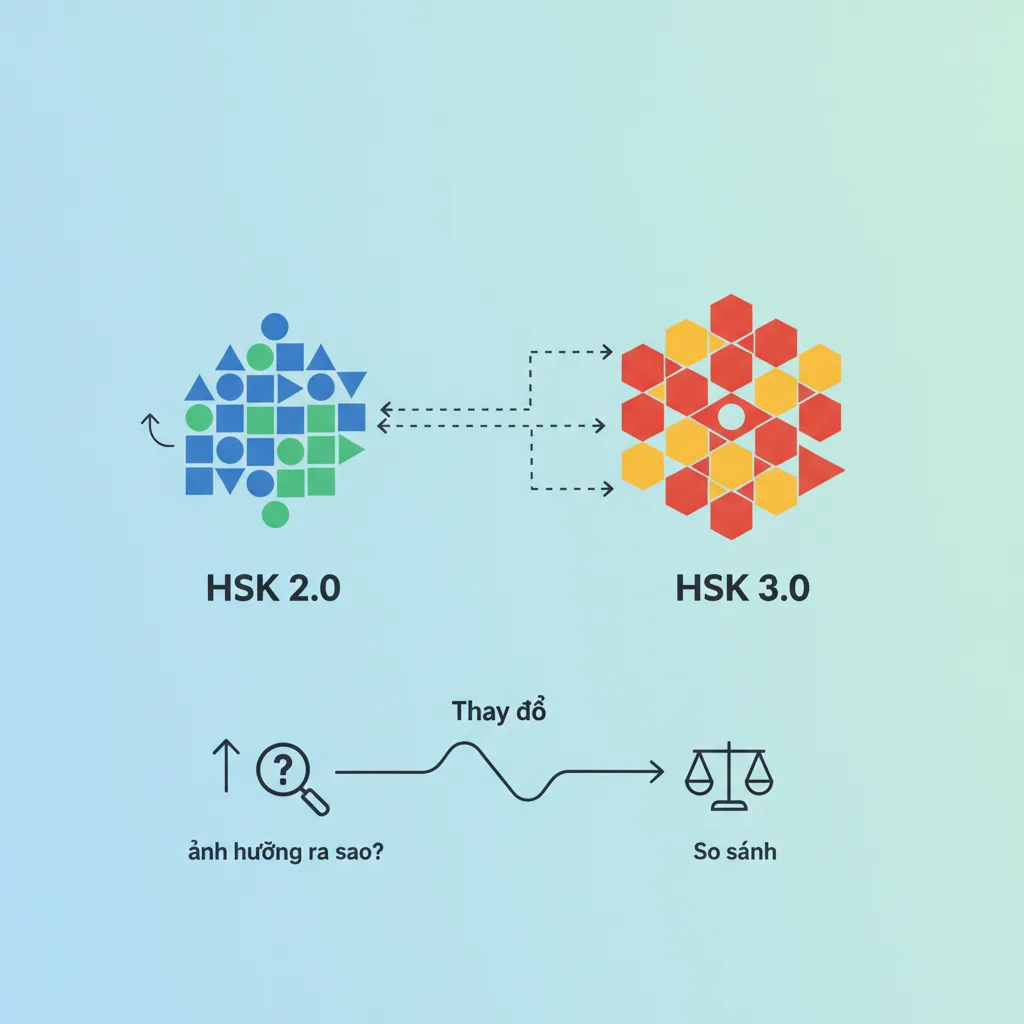 So sánh HSK 3.0 và HSK 2.0: Thay đổi gì và ảnh hưởng ra sao?