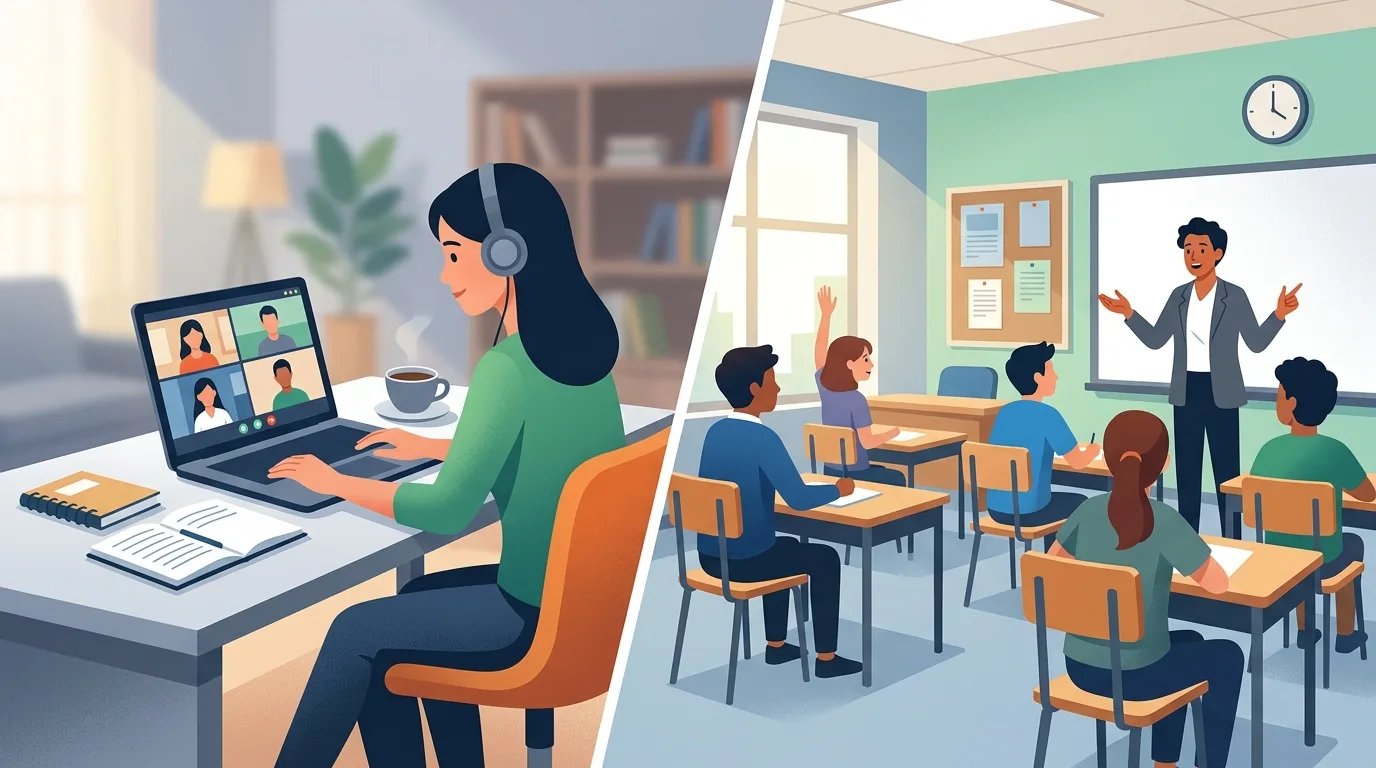 So sánh hiệu quả học tiếng Trung online và truyền thống khi ứng tuyển FDI