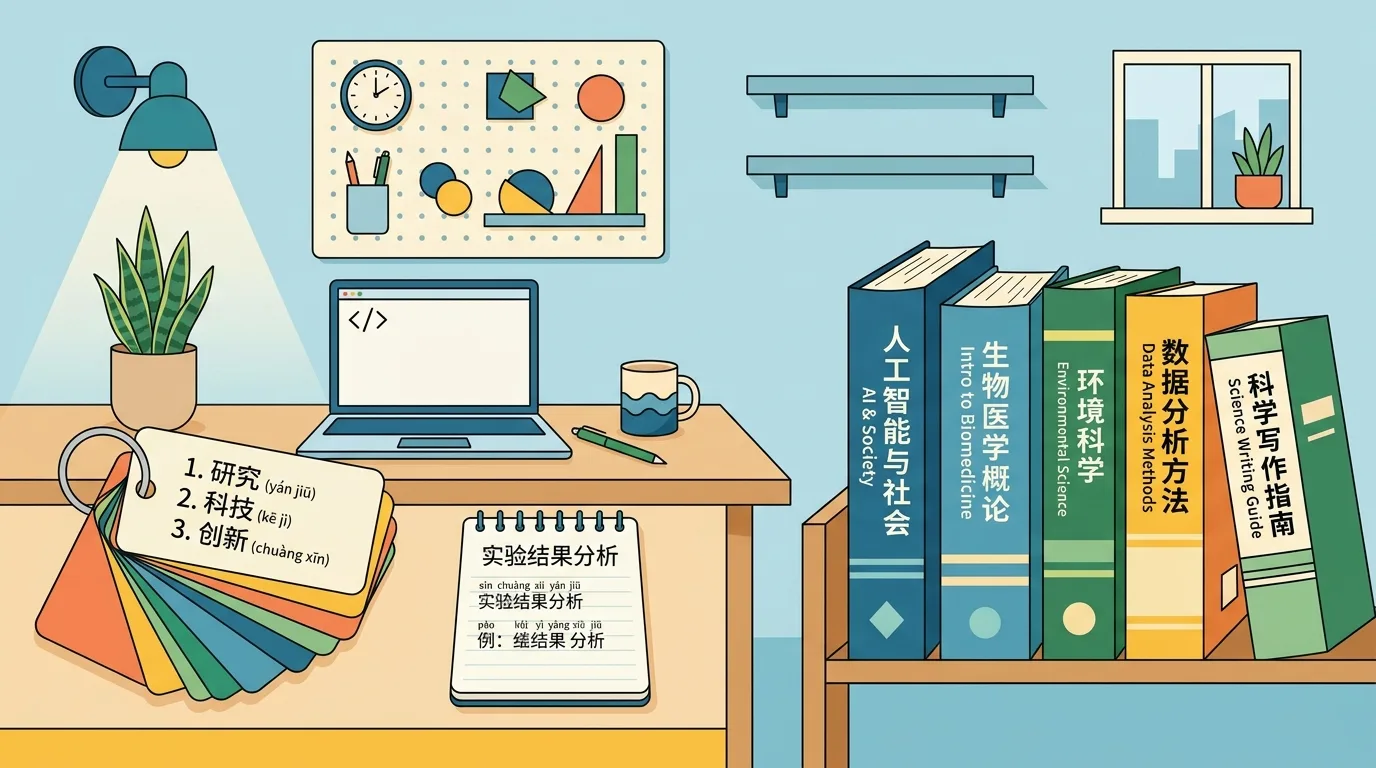 Từ vựng HSK 6 chủ đề học thuật khoa học công nghệ kèm pinyin
