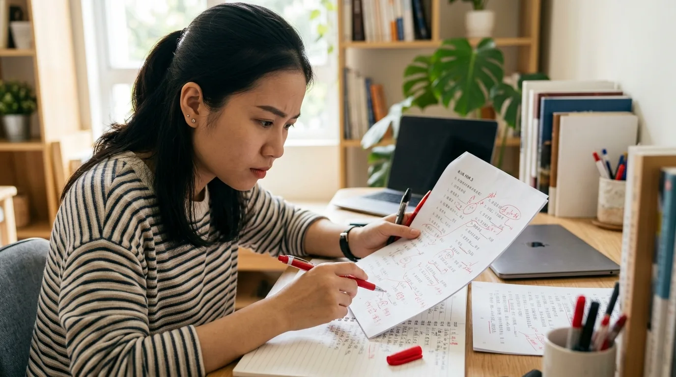 Cách kiểm tra lỗ hổng ngữ pháp HSK 3 qua đề thi thử