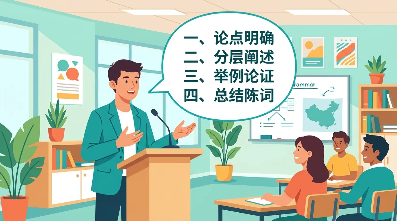 Cách xây dựng bài phát biểu ý kiến tiếng Trung theo tiêu chí HSKK cao cấp