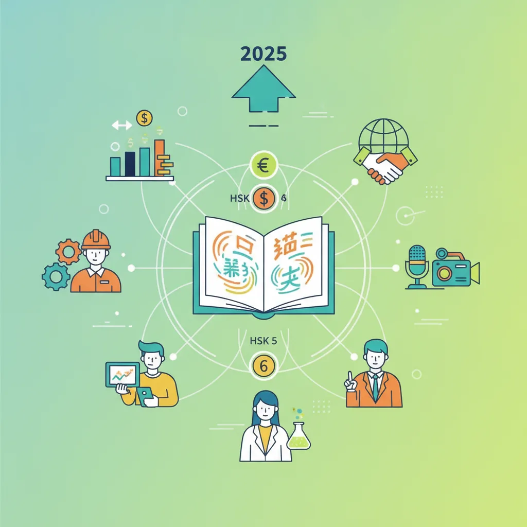 Việc làm cho người biết tiếng Trung HSK: Ngành nào lương cao nhất 2025?