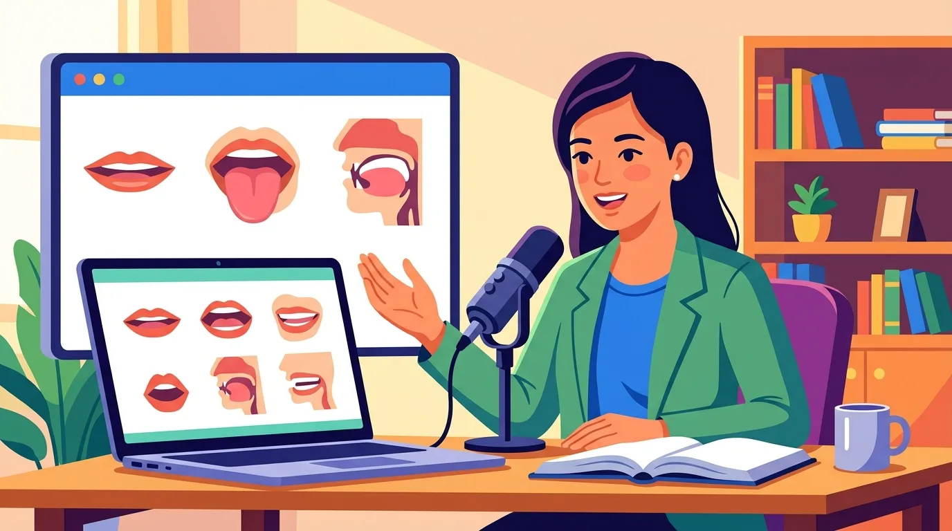 Giáo viên Philippines phát âm tiếng Anh chuẩn trong buổi học online 1 kèm 1