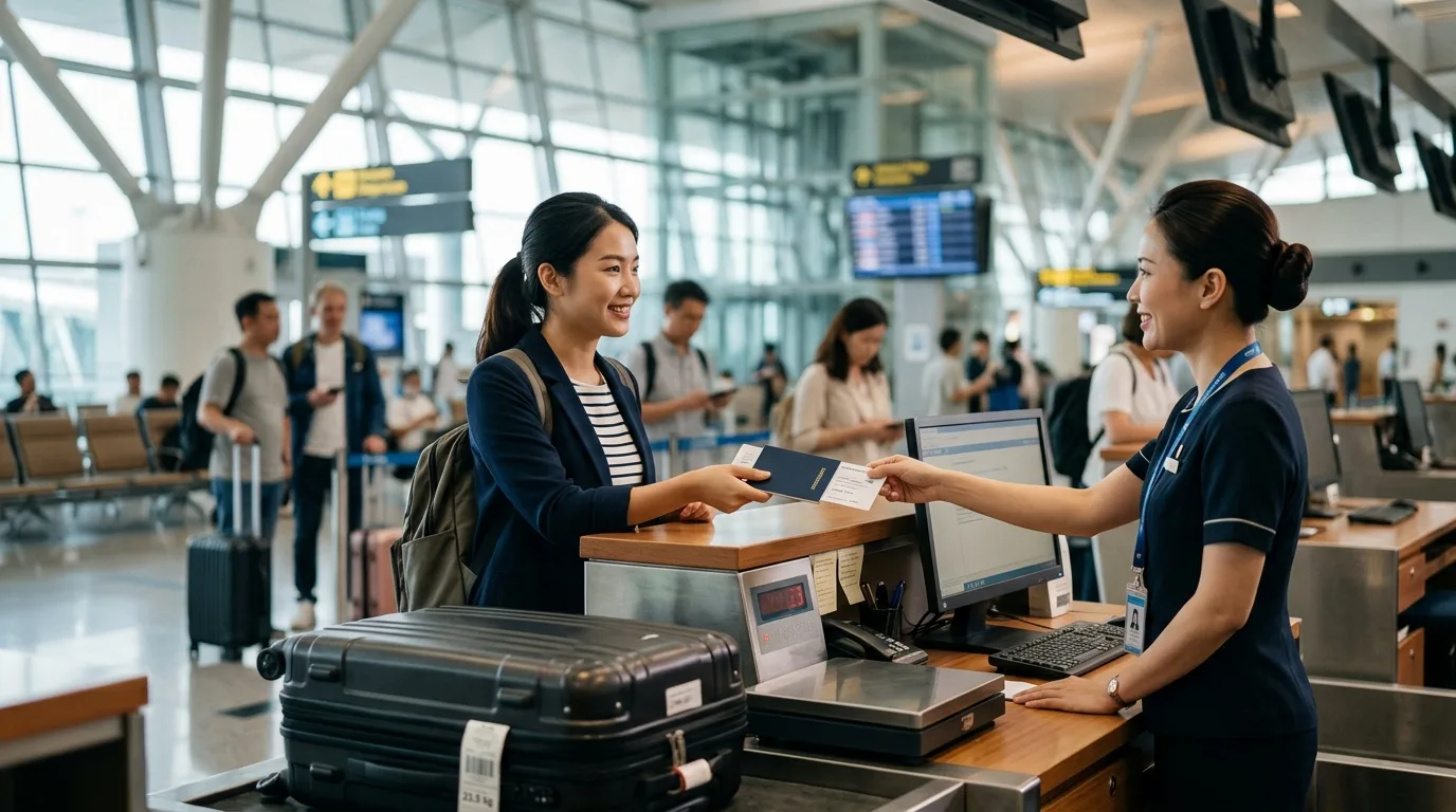 Từ vựng sân bay tiếng Anh tại quầy check-in và gửi hành lý