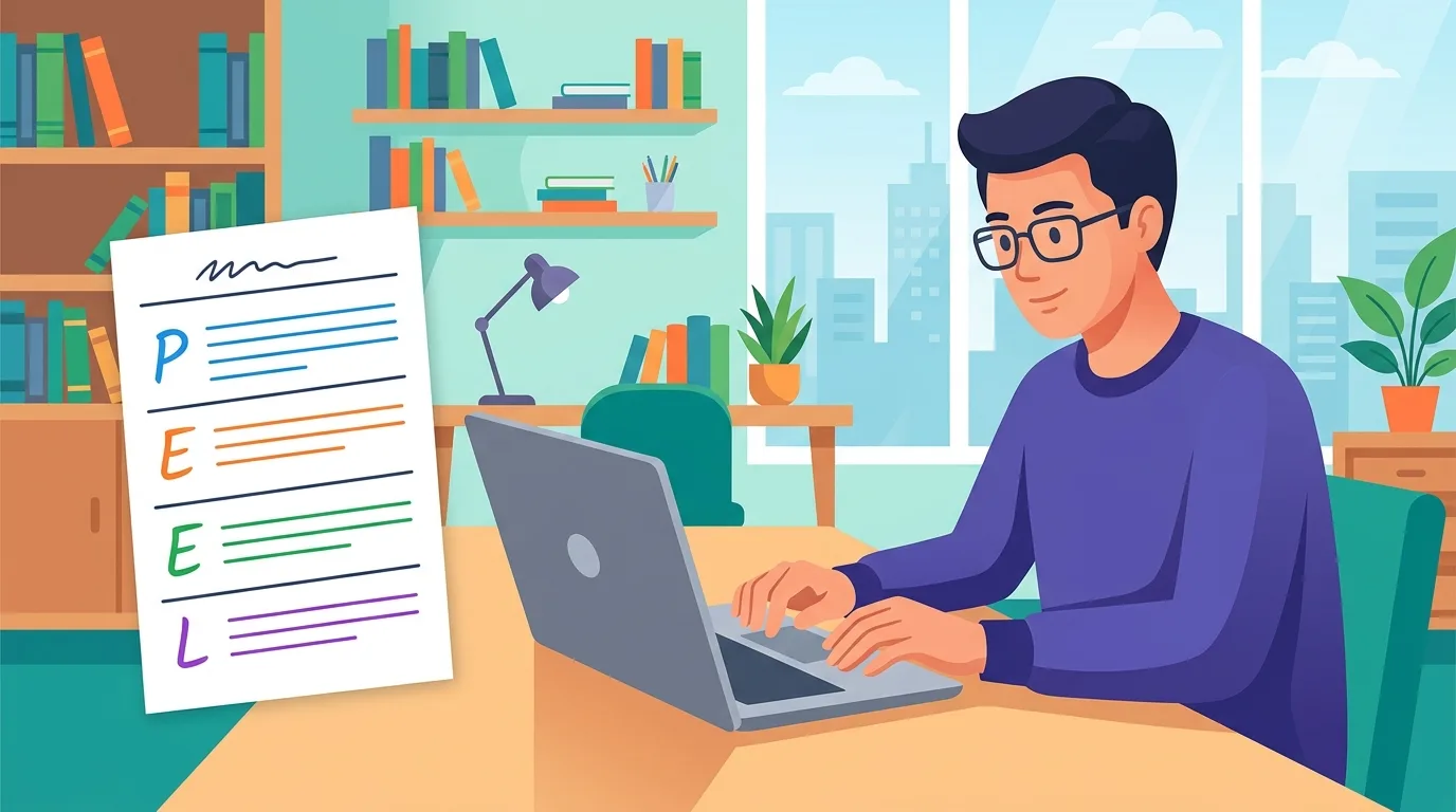 Hướng dẫn viết đoạn văn PEEL từng bước cho bài thi IELTS và PTE