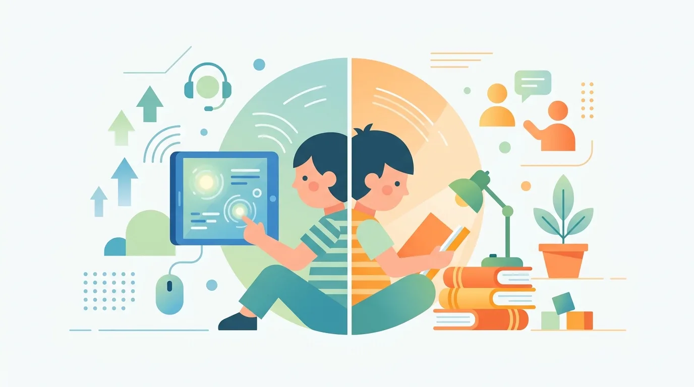 Tiếng Anh Online hay Offline cho Con? Phụ huynh cần biết điều này