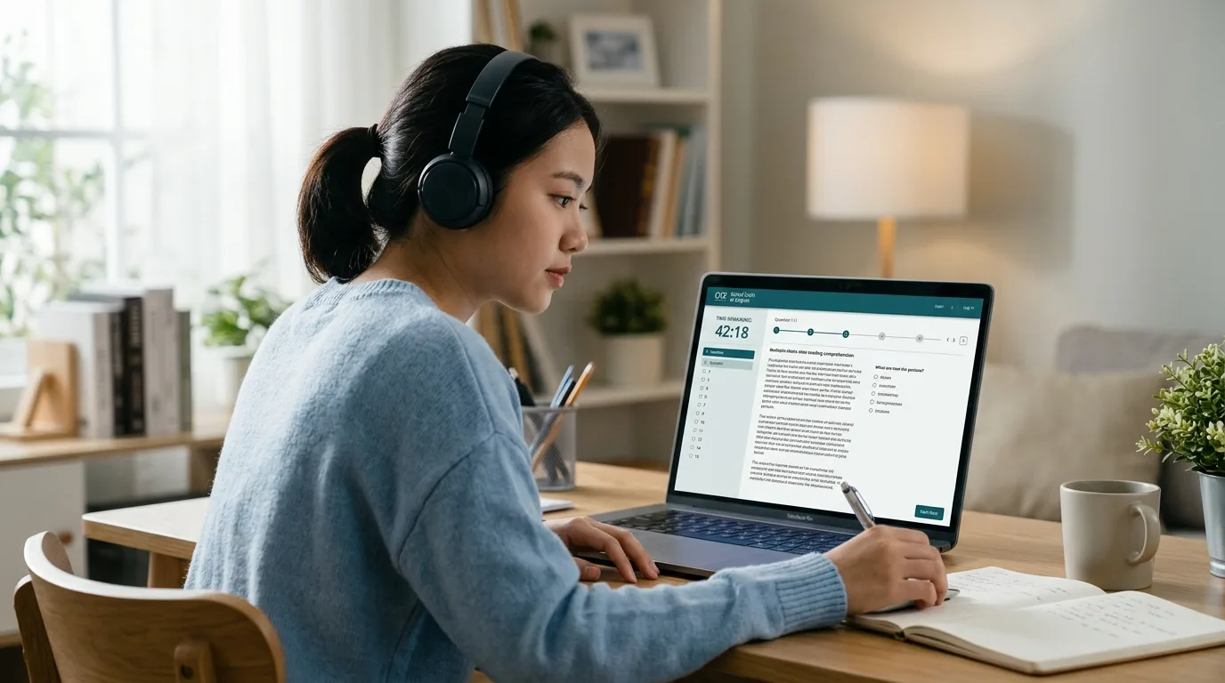 Quy trình làm bài test trình độ tiếng Anh online miễn phí chuẩn xác