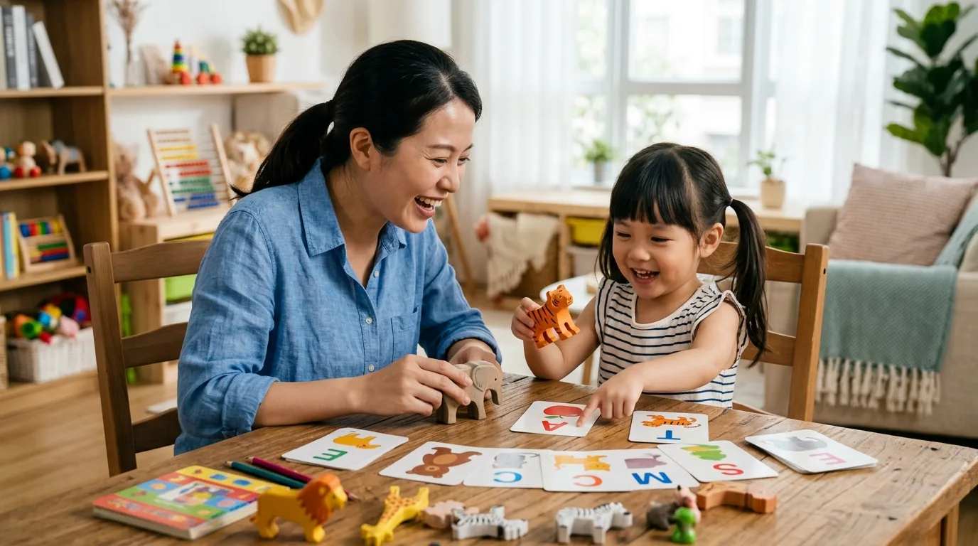 Hoạt động tương tác tiếng Anh tự nhiên tại nhà không cần trình độ cao