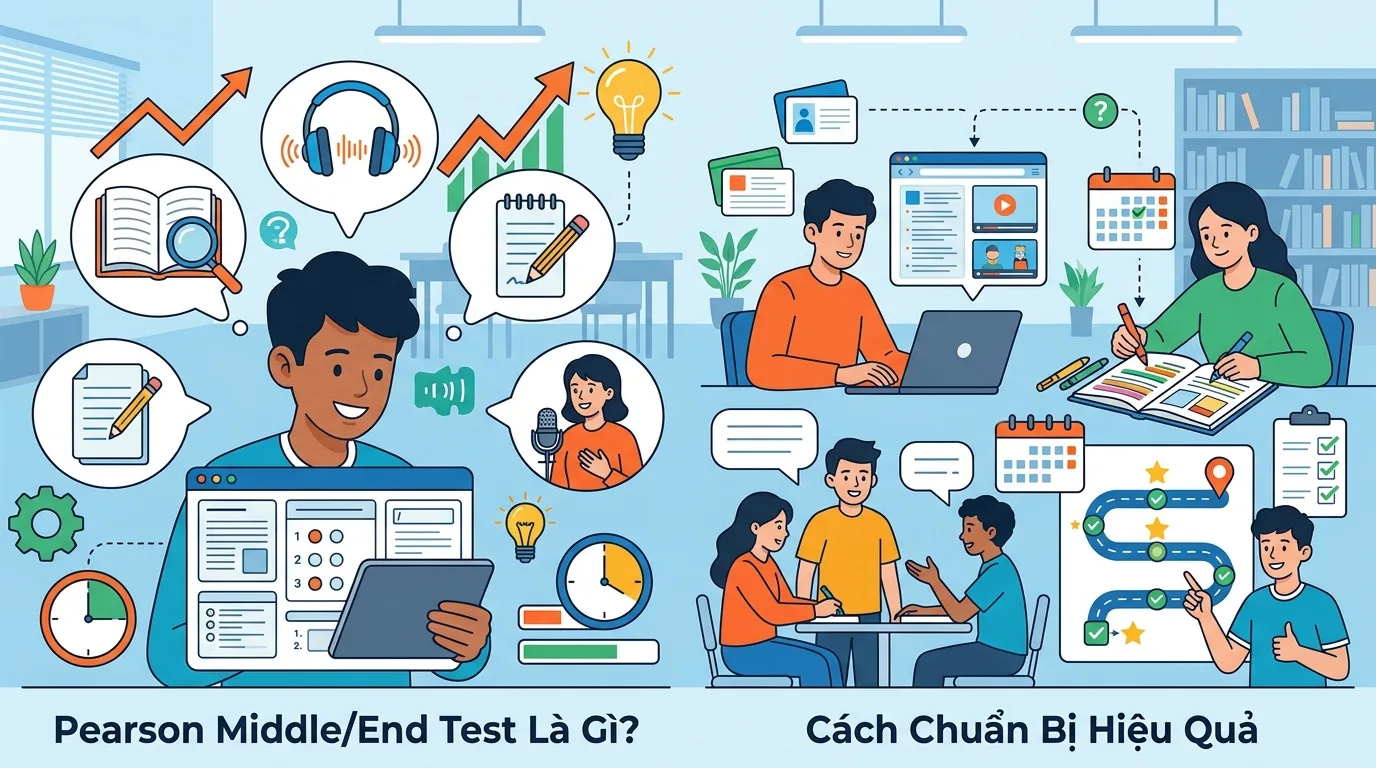 Bài Đánh Giá Pearson Middle/End Test Là Gì? Cách Chuẩn Bị Hiệu Quả
