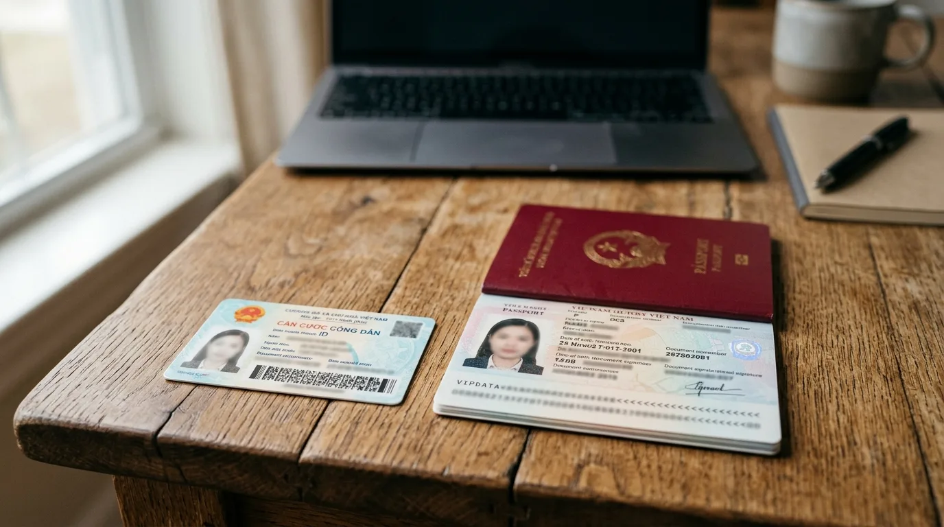 Giấy tờ tùy thân hợp lệ cần chuẩn bị khi đăng ký thi PTE Academic