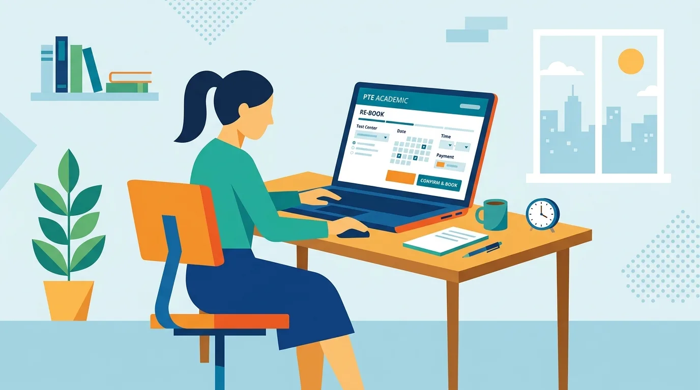 Quy trình đăng ký thi lại PTE Academic khi chứng chỉ hết hạn online
