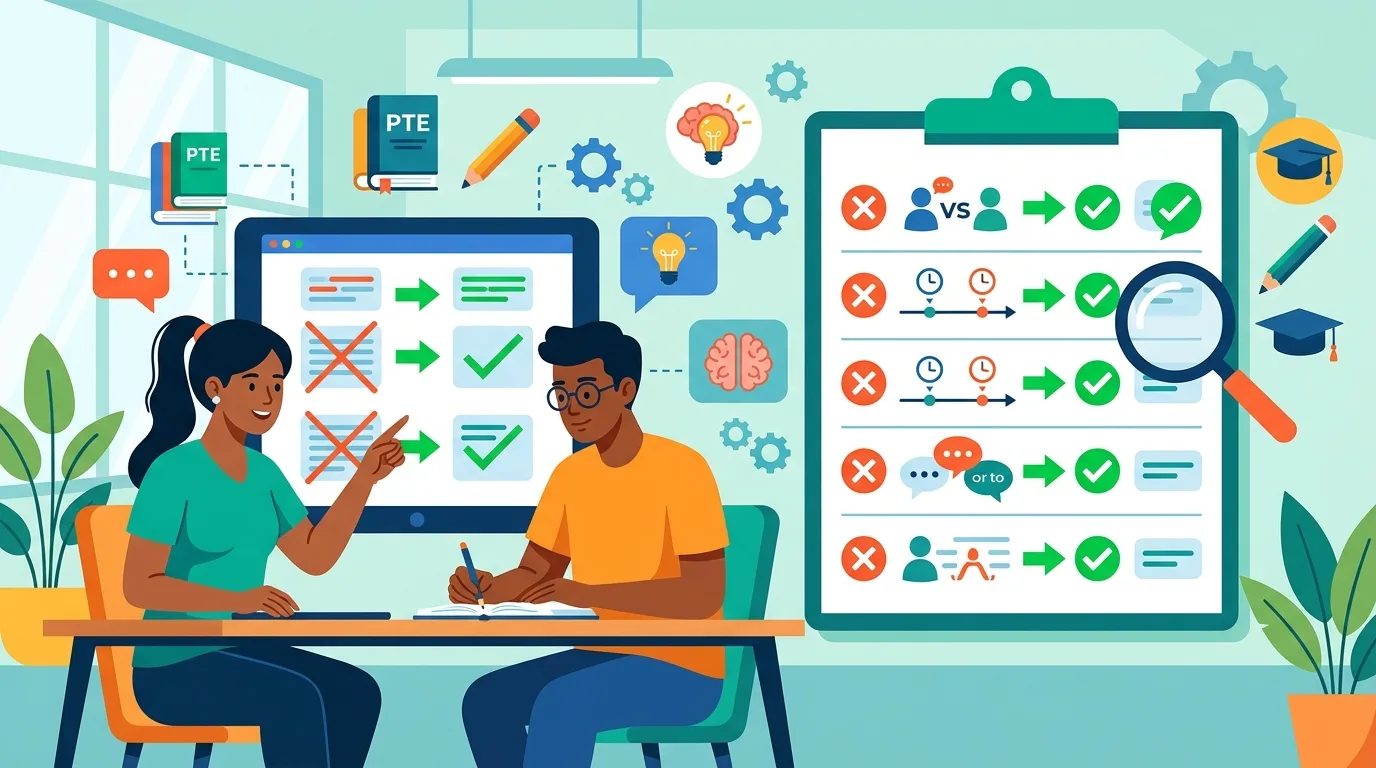 Tổng Hợp Lỗi Ngữ Pháp Thường Gặp Nhất Trong PTE Academic Và Cách Sửa