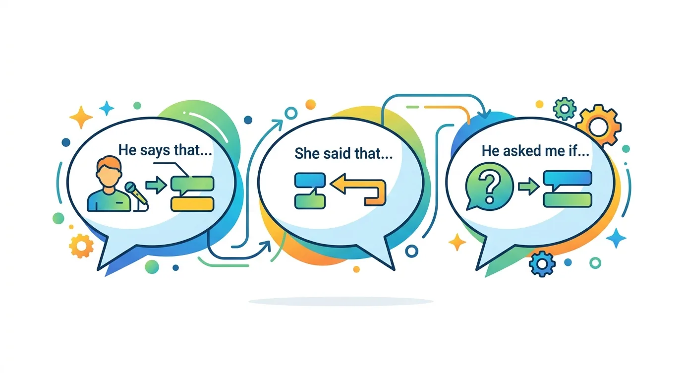 Ba cấu trúc câu tường thuật gián tiếp an toàn cho bài thi PTE Speaking